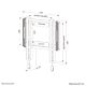 Neomounts WL30-550BL12 TV mount wall 24-65" - ultra-flat - easy install
