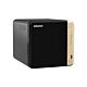 QNAP TS-464 NAS Tower Intel® Celeron® N5095 8 GB DDR4 0 TB QNAP QTS Black