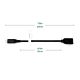 Plugable Technologies USB C to USB Adapter Cable with Driverless Technology, Enables Connection of USB Type C Laptop, Tablet, or Phone to a USB 3.0 Device (8 inch / 20 cm)