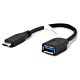Plugable Technologies USB C to USB Adapter Cable with Driverless Technology, Enables Connection of USB Type C Laptop, Tablet, or Phone to a USB 3.0 Device (8 inch / 20 cm)