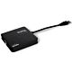 Plugable Technologies USB 3.0 Universal Mini Laptop Docking Station for Windows and Mac (Dual Video HDMI and DVI/VGA, Gigabit Ethernet)