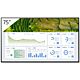 Sony FW-75BZ30L Signage Display Digital signage flat panel 190.5 cm (75") LCD Wi-Fi 440 cd/m² 4K Ultra HD Black Android 24/7