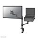 Neomounts DS20-425BL2 Monitor arm with laptop holder 17-27" - space saving