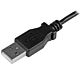 StarTech.com Micro-USB Charge-and-Sync Cable M/M - Left-Angle Micro-USB - 30/24 AWG - 1 m (3 ft.)
