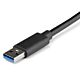 StarTech.com USB 3.0 to Dual Port Gigabit Ethernet Adapter NIC w/ USB Port
