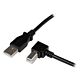 StarTech.com 2m USB 2.0 A to Right Angle B Cable - M/M