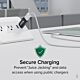 Plugable Technologies USB Data Blocker (5-Pack) Prevent ing Device, Protect Against Juice Jacking at Public USB Ports, Safe Charging Cybersecurity Gifts, Fast 1A Charge-Only Adapter for Android, Apple iOS