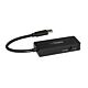 StarTech.com 4 Port USB 3.0 Hub (SuperSpeed 5Gbps) with Fast Charge – Portable USB 3.1 Gen 1 Type-A Laptop/Desktop Hub - USB Bus Power or Self Powered for High Performance – Mini/Compact~4 Port USB 3.0 Hub (SuperSpeed 5Gbps) with Fast Charge – Portable US