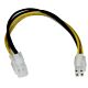 StarTech.com 8in ATX12V 4 Pin P4 CPU Power Extension Cable - M/F