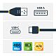 StarTech.com USB-C to USB-A Cable - M/M - 0.5 m - USB 2.0