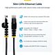 StarTech.com 3 m CAT6 Cable - Slim - Snagless RJ45 Connectors - Black