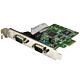 StarTech.com 2-Port PCI Express Serial Card with 16C1050 UART - RS232