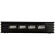 StarTech.com 4 Port Black USB 2.0 Hub