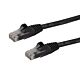 StarTech.com 10m CAT6 Ethernet Cable - Black CAT 6 Gigabit Ethernet Wire -250MHz 100W PoE RJ45 UTP Network/Patch Cord Snagless w/Strain Relief Individually Tested