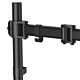 StarTech.com Desk Mount Monitor Arm for up to 34" (8 kg) VESA Compatible Displays - Articulating Pole Mount Single Monitor Arm - Ergonomic Height Adjustable Monitor Mount - Desk Clamp/Gmet