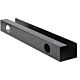 StarTech.com Under Desk Cable Management Tray - Office/Standing Desk Cable Tray Organizer - Desk/Table Mount Holder for Cords/Wire/Power Strip - Computer Cable Manager - 23-1/2"L x 4-1/2"D