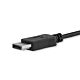 StarTech.com 6ft/1.8m USB C to DisplayPort 1.2 Cable 4K 60Hz - USB-C to DisplayPort Adapter Cable HBR2 - USB Type-C DP Alt e to DP Monitor Video Cable - Works w/ Thunderbolt 3 - Black