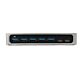 StarTech.com 7 Port USB C Hub with Fast Charge Port - USB-C to 5x USB-A 2x USB-C (USB 3.0 SuperSpeed 5Gbps) - Self Powered USB 3.2 Gen 1 Type-C Hub w/ Power Adapter - Desktop/Laptop Hub