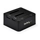 StarTech.com Dual-Bay USB 3.0 to SATA and IDE Hard Drive Docking Station, USB Hard Drive Dock, External 2.5/3.5" SATA I/II/III and IDE (40 pin) SSD/HDD Docking Station, Hot-Swap Hard Drive Bays, Top-Loading