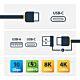 StarTech.com 3ft (1m) USB-C Cable with USB-A Adapter Dongle - Hybrid 2-in-1 USB C Cable w/ USB-A - USB-C to USB-C (10Gbps/100W PD), USB-A to USB-C (5Gbps) - Ideal for Hybrid Docking Station