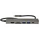 StarTech.com USB-C Multiport Adapter Hub, USB-C to 4K 60Hz HDMI, Gigabit Ethernet and 100W Laptop Charging for Macbook Pro / Air and Windows