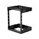 StarTech.com 12U 19" Wall Mount Network Rack - Adjustable Depth 12-20" 2 Post Open Frame Server Room Rack for AV/Data/ IT Communication/Computer Equipment/Switch w/Cage Nuts & Screws