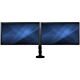 StarTech.com Desk-mount Dual-Monitor Arm - Cross Bar - Gmet/Desk Clamp Mount