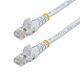 StarTech.com Cat5e Ethernet Patch Cable with Snagless RJ45 Connectors - 5 m, White