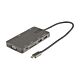 StarTech.com USB C Multiport Adapter - HDMI 4K 30Hz or VGA Travel Dock - 5Gbps USB 3.0 Hub (USB A / USB C Ports) - 100W Power Delivery - SD/Micro SD - GbE - 30cm Cable - USB C Mini Dock