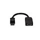 StarTech.com DisplayPort to HDMI Adapter - DP to HDMI Adapter/Video Converter - 1080p - VESA  - DP to HDMI Monitor/Display/Projector Adapter Dongle - Passive - Latching DP Connector