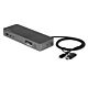 StarTech.com Universal Laptop Docking Station, Hybrid USB-C & USB-A Dock, Dual 4K DP & HDMI, 60W PD, Mac / Windows / Che OS, 4x USB 5Gbps Hub, GbE