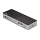 StarTech.com Universal Laptop Docking Station, Hybrid USB-C & USB-A Dock, Dual 4K DP & HDMI, 60W PD, Mac / Windows / Che OS, 4x USB 5Gbps Hub, GbE