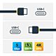 StarTech.com 6ft (2m) USB C Cable 5Gbps - High Quality USB-C Cable - USB 3.0 (5Gbps) Type-C Cable - 100W (5A) Power Delivery Charging, DP Alt e - USB C to C Cord - Charge & Sync