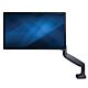 StarTech.com Desk Mount Monitor Arm - Heavy Duty Ergonomic VESA Monitor Arm - Single 9kg Display - Full Motion, Height Adjustable, Articulating - Aluminum - C-Clamp/Gmet- Black