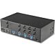 StarTech.com 4 Port HDMI KVM Switch - 4K 30Hz - Dual Display