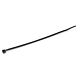 StarTech.com 10"(25cm) Cable Ties - 1/8"(4mm) wide, 2-5/8"(68mm) Bundle Diameter, 50lb(22kg) Tensile Strength, Nylon Self Locking  Ties w/ Curved Tip - 94V-2/UL Listed, 100 Pack - Black