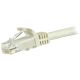 StarTech.com 5m CAT6 Ethernet Cable - White CAT 6 Gigabit Ethernet Wire -250MHz 100W PoE RJ45 UTP Network/Patch Cord Snagless w/Strain Relief Individually Tested