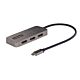StarTech.com 3-Port USB-C MST Hub - USB Type-C to 3x HDMI Multi-Monitor Adapter for Laptop - Triple HDMI up to 4K 60Hz with DP 1.4 Alt e & DSC - HDR - 1ft (30cm) Cable - Windows Only