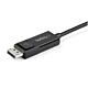 StarTech.com 3.3ft (1m) USB C to DisplayPort 1.2 Cable 4K 60Hz - Bidirectional DP to USB-C or USB-C to DP Reversible Video Adapter Cable - HBR2/HDR - USB Type C/Thunderbolt Monitor Cable