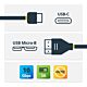 StarTech.com USB-C to Micro-B Cable - M/M - 1m (3ft) - USB 3.1 (10Gbps)