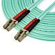 StarTech.com 10m (30ft) LC/UPC to LC/UPC OM4 Multie Fiber Optic Cable, 50/125µm LOMMF/VCSEL cord Fiber, 100G, Low Insertion Loss - LSZH Fiber Jumper Cord