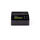 StarTech.com Single Bay Hard Drive Eraser, Standalone HDD/SSD Sanitizer, 4Kn, USB 3.0 to SATA III (6 Gbps), 9 Erase es, LCD Display, Secure Erase Hard Disk Sanitizer Dock, DB-9 Printer Port, TAA Compliant