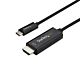 StarTech.com 10ft (3m) USB C to HDMI Cable - 4K 60Hz USB Type C to HDMI 2.0 Video Adapter Cable - Thunderbolt 3 Compatible - Laptop to HDMI Monitor/Display - DP 1.2 Alt e HBR2 - Black