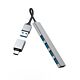 Hama 00200141 interface hub USB 3.2 Gen 1 (3.1 Gen 1) Type-A 5000 Mbit/s Grey