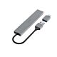 Hama 00200141 interface hub USB 3.2 Gen 1 (3.1 Gen 1) Type-A 5000 Mbit/s Grey