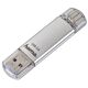 Hama C-Laeta USB flash drive 64 GB USB Type-A / USB Type-C 3.2 Gen 1 (3.1 Gen 1) Silver