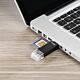 Hama Basic card reader USB 2.0/Micro-USB Black