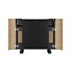 Epson ELPCS01 19U Floor mounted rack Black, Brown