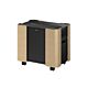 Epson ELPCS01 19U Floor mounted rack Black, Brown
