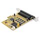 StarTech.com 8-Port PCI Express RS232 Serial Adapter Card, PCIe RS232 Serial Card, 16C1050 UART, Multiport Serial DB9 Controller/Expansion Card, 15kV ESD Protection, Windows Only - TAA